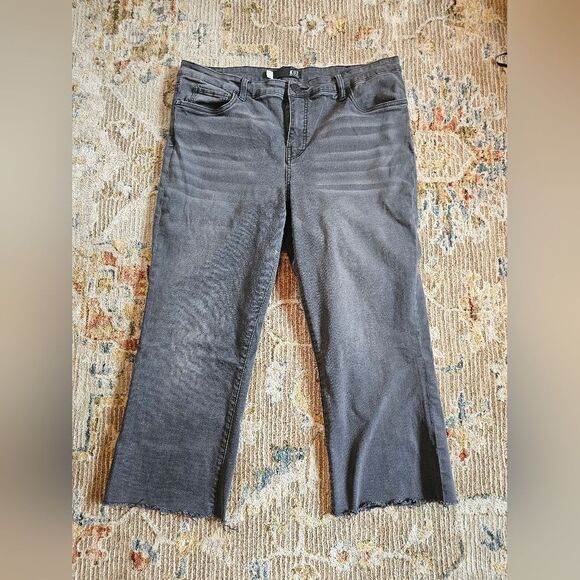 Kut from the Kloth cropped wide leg pants. Sz 16 with 23" inseam - Picture 1 of 7